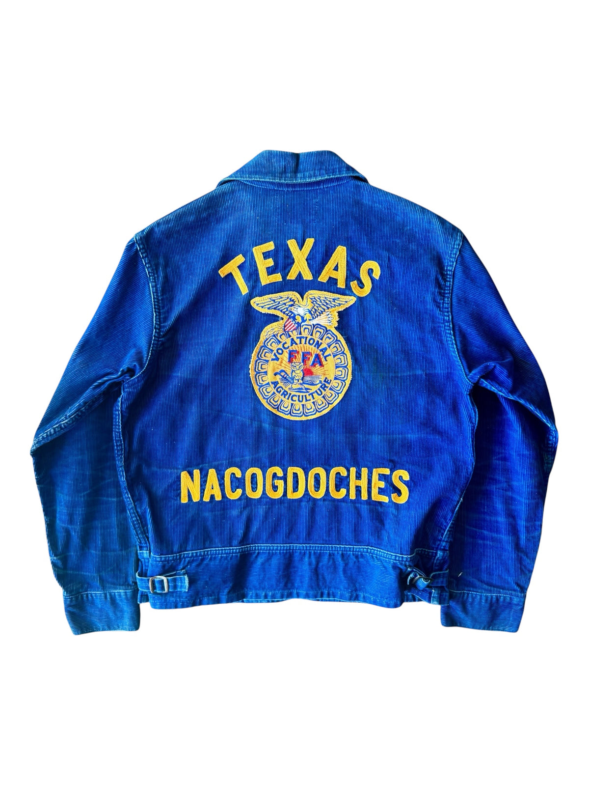 1950s Fab-knit Corduroy FFA Chainstitch Jacket