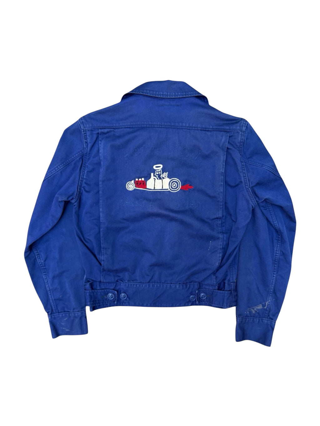 1950s Road Angels Chainstitch Hot Rod Car Club Jacket