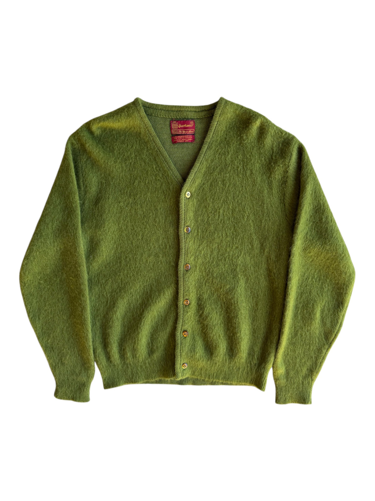 1960s Sears Kings Road Mohair Cardigan