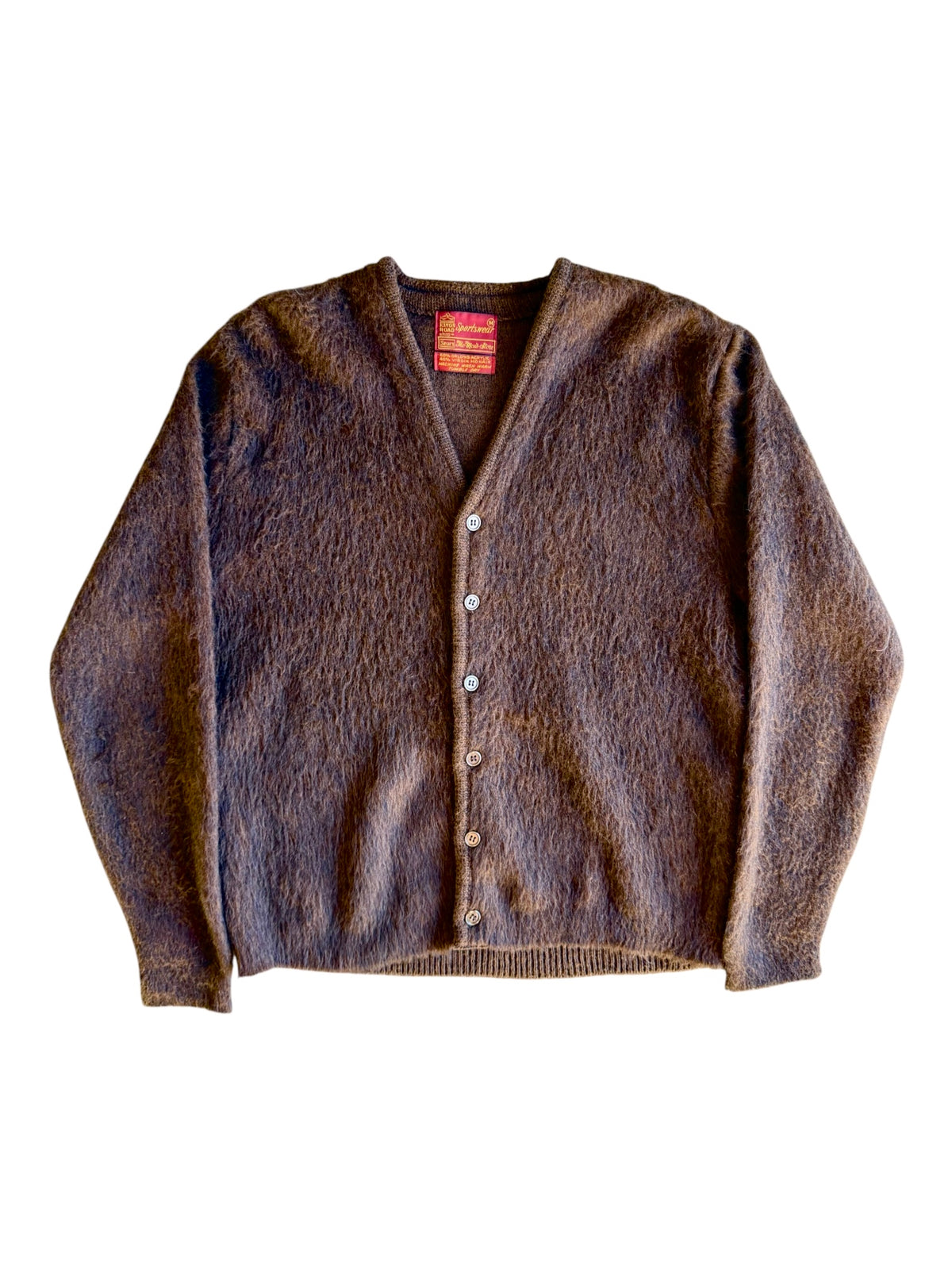1960s Sears Kings Road Mohair Cardigan