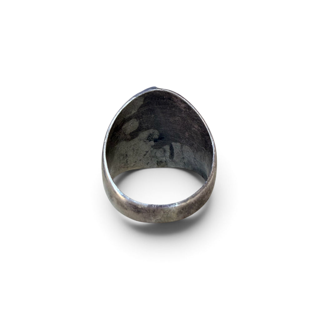 1940s Bell Trading Post Sterling Silver Bucking Bronco Ring