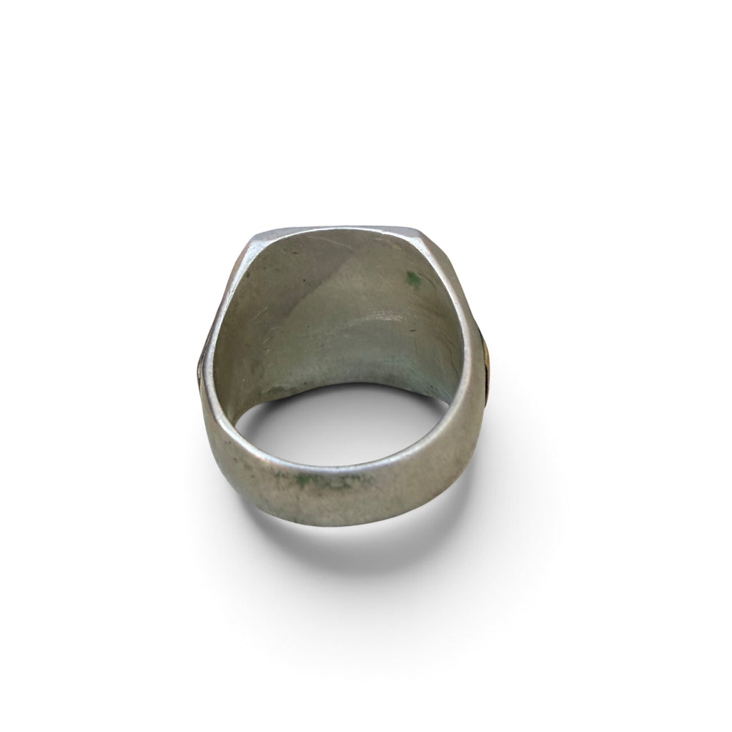 1940s Headdress Chief Mexico Souvenir Ring