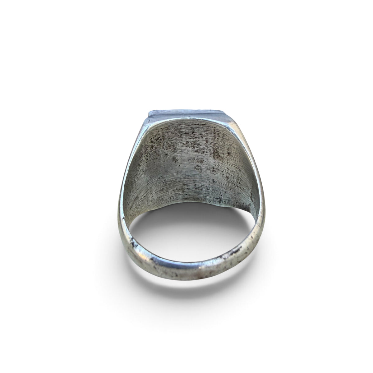 1960s Zuni Sterling Silver Inlay Ring